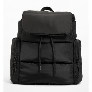 OYSHO Stylish Quilted Black Backpack